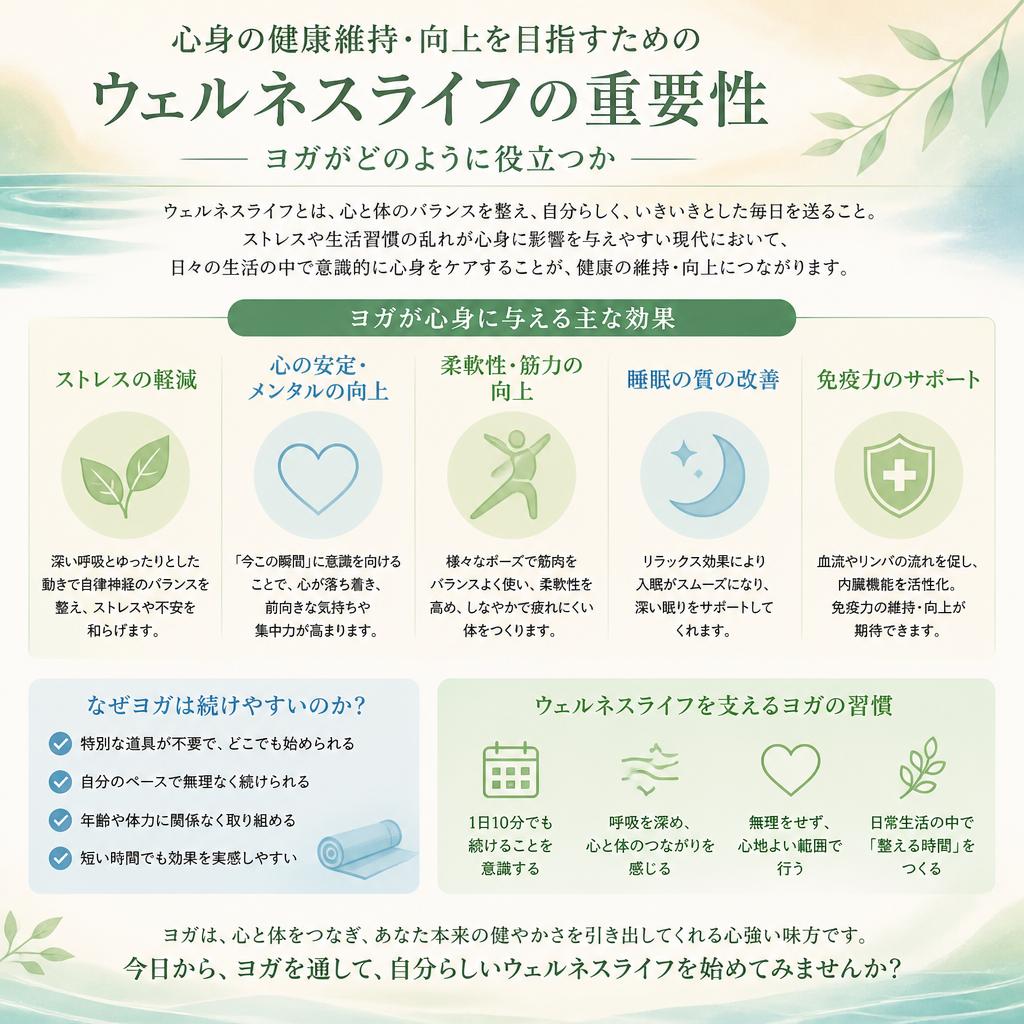 ウェルネスを追求する